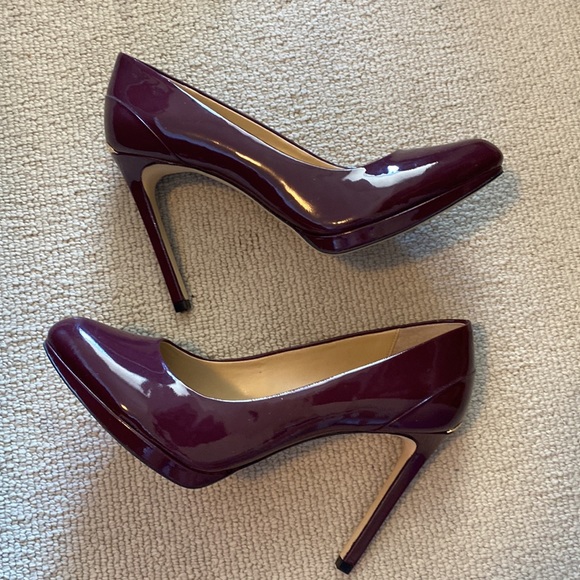 COPY - Burgundy Michael Kors heels - Picture 5 of 5